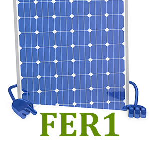 solar panel figure behind a white wall